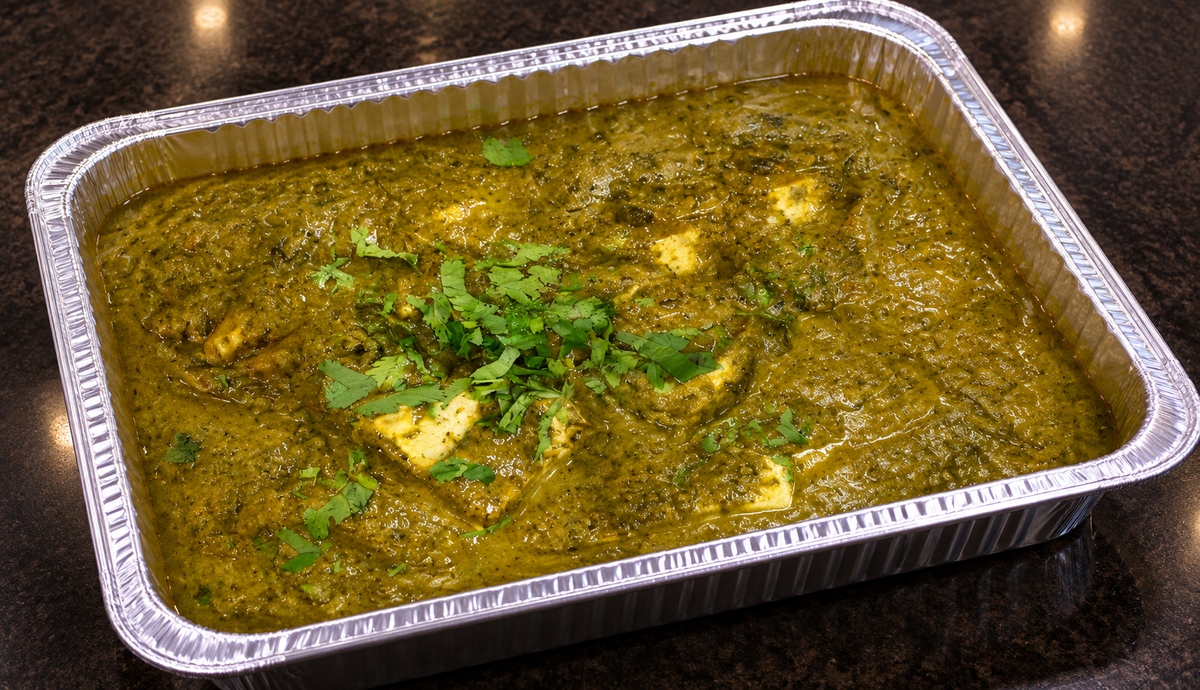 Palak / Saag Paneer - Catering Trays