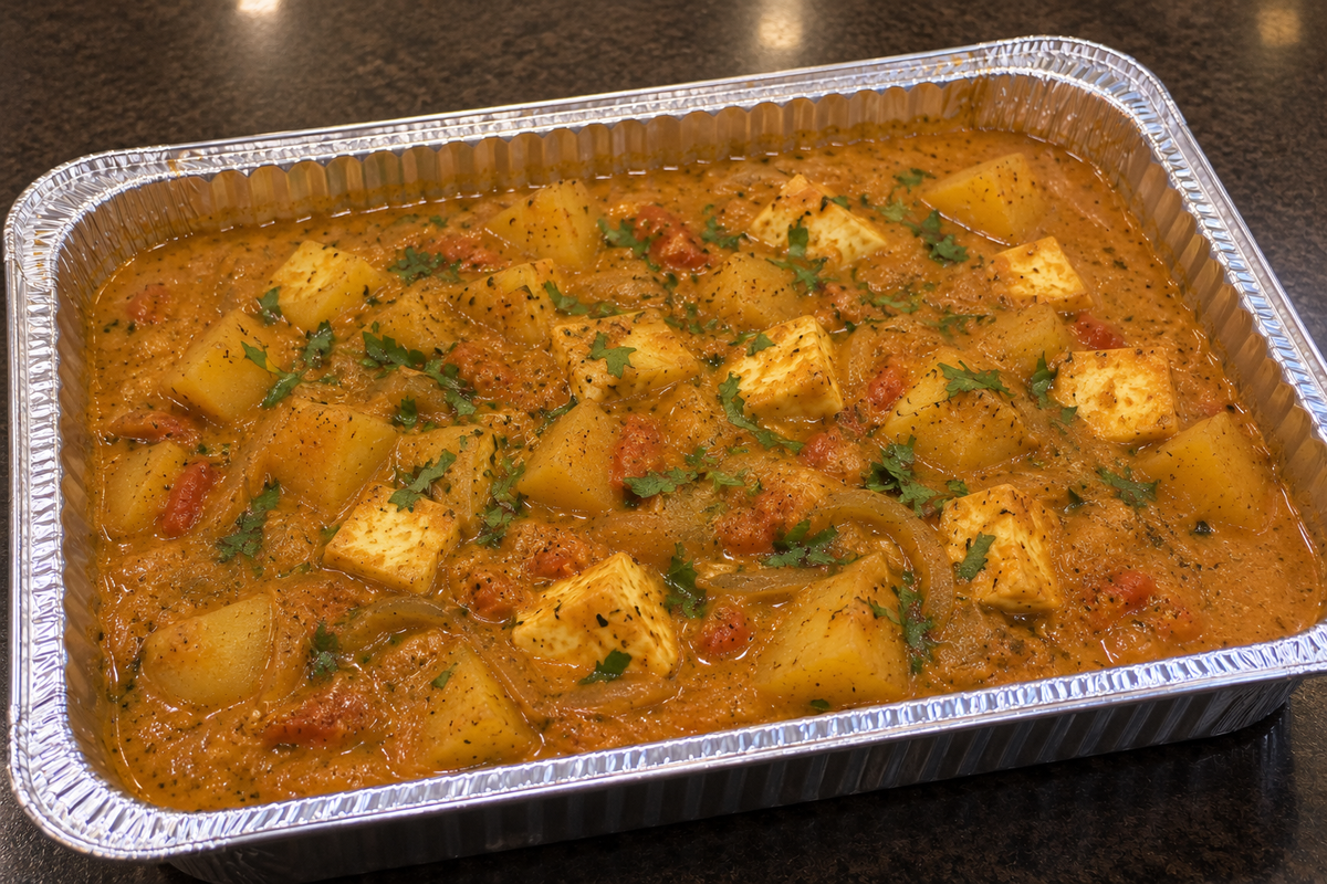 Aloo Paneer - Catering Trays